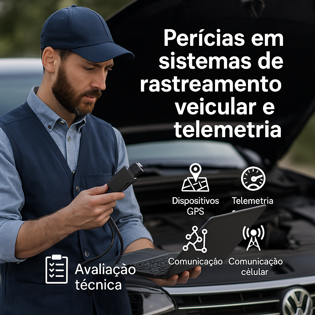Perícias em Sistemas de Rastreamento Veicular e Telemetria